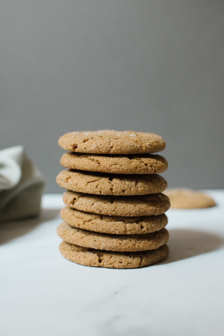 Softest Ginger Cookies Recipe | May Contain Sugar